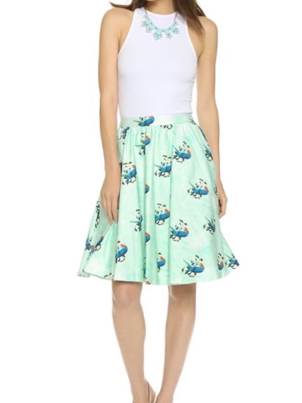 Alice + Olivia Parrots in Paradise Skirt Size 6